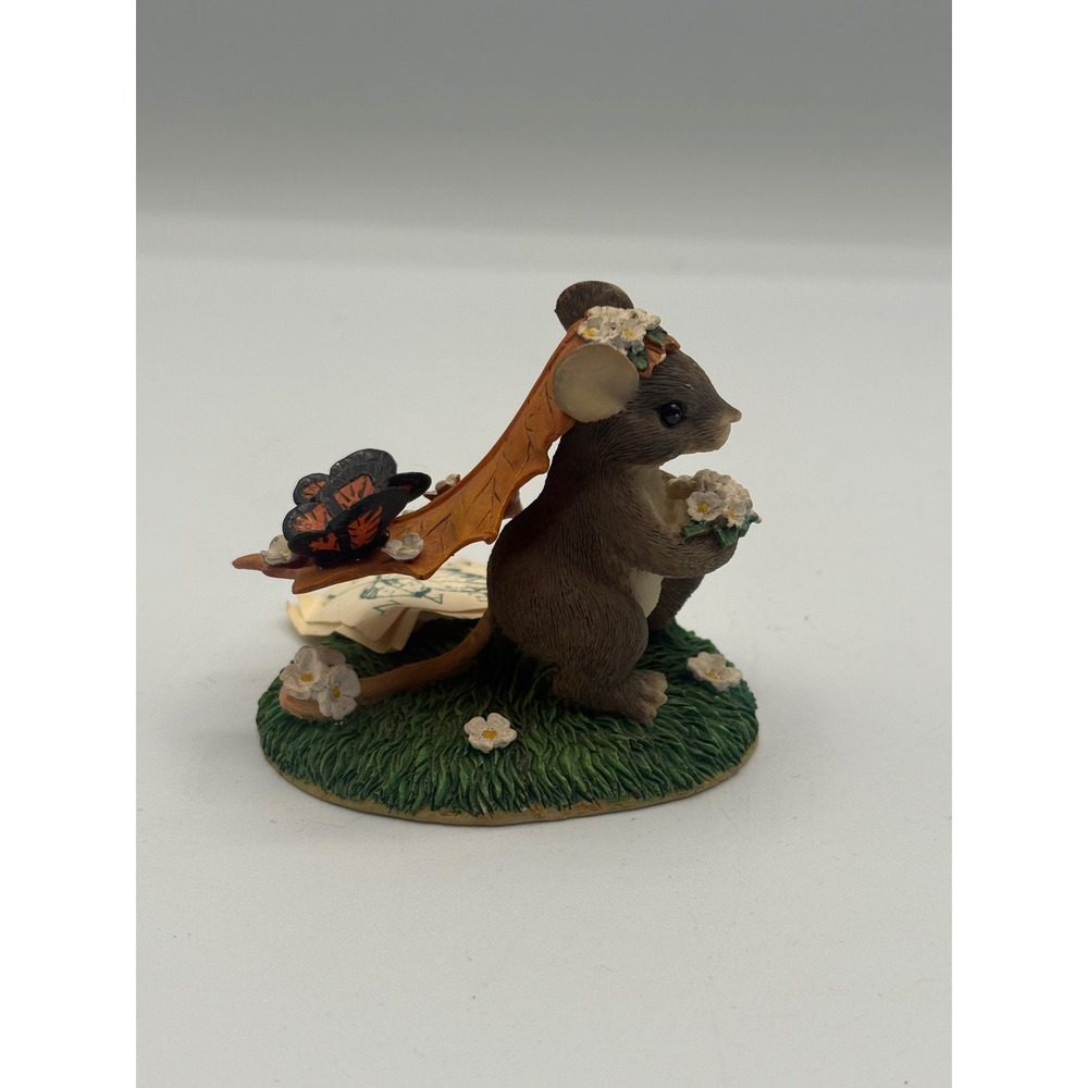 Charming Tails Here Comes The Bride Mouse‎ Figurine Dean Griff Fitz and Floyd